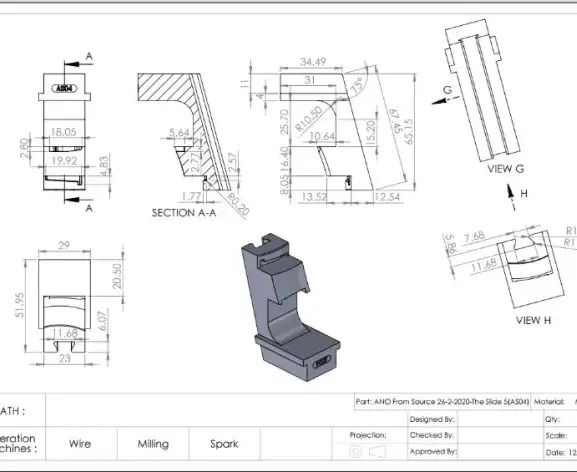 Engineering drawings principles - اساسيات الرسم الهندسى